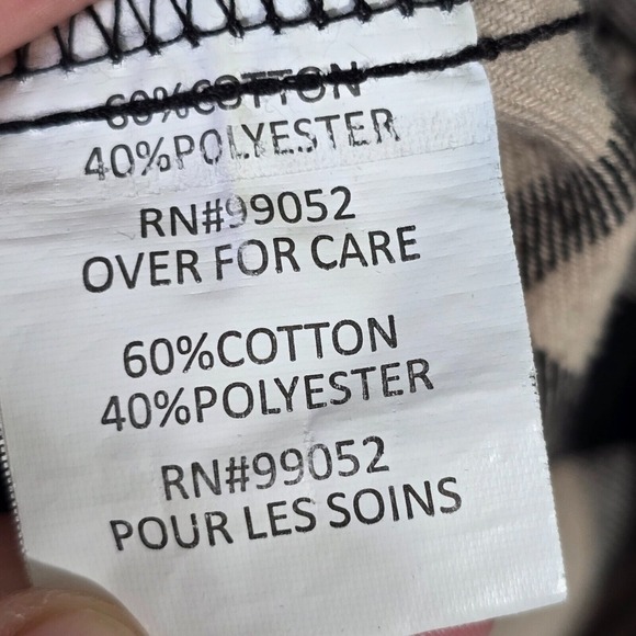 Troll Company Flannel Shirt Mens‎ Small Black White Plaid Pearl Snap Button Up - Picture 6 of 12